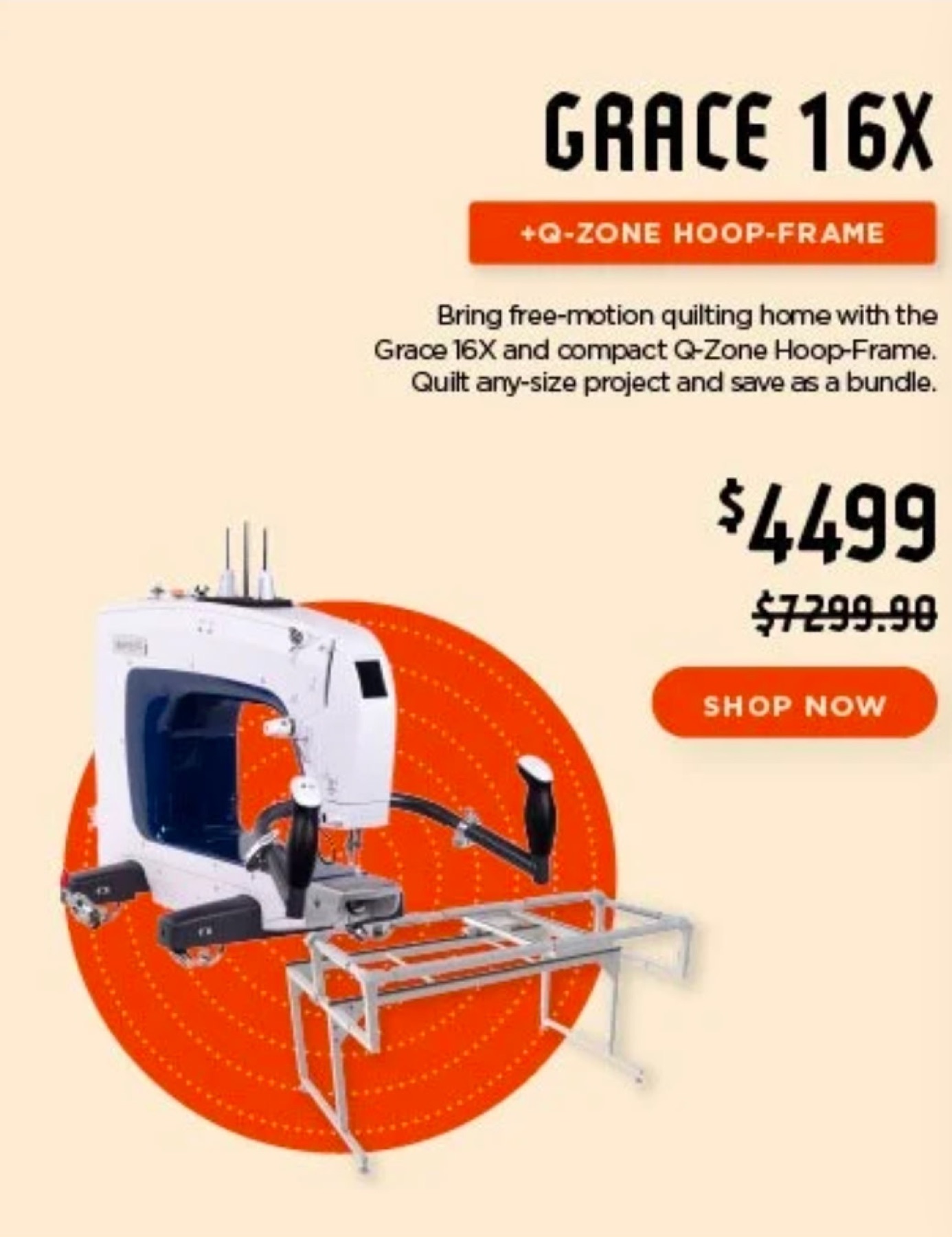 Grace 16X + Q-Zone Hoop-Frame Bundle